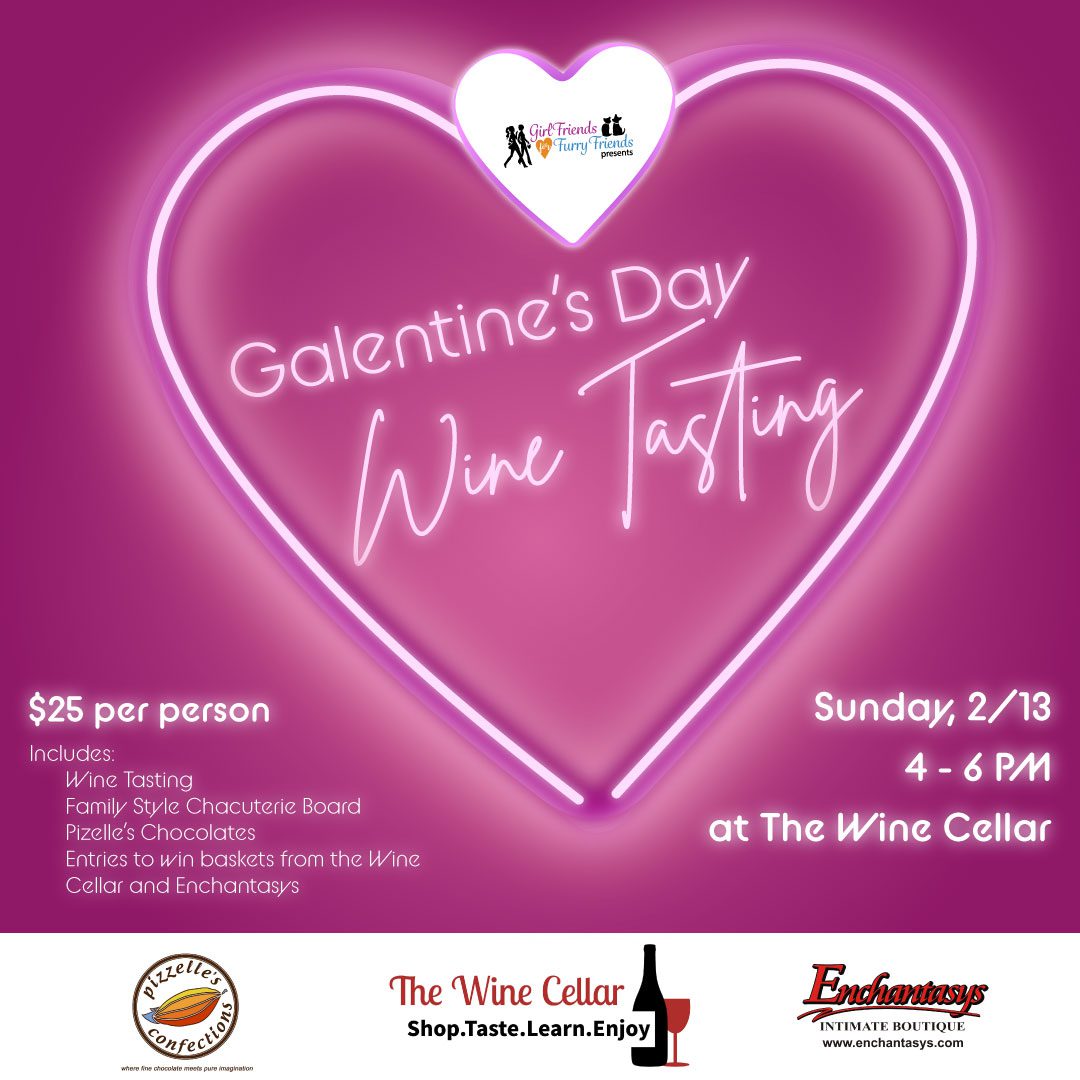 Galentine's Day Wine Tasting 2022 Greater Huntsville Humane Society